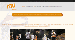 Desktop Screenshot of nbuathletics.com
